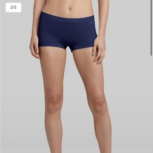 Tommy John Second Skin Boyshort in WINETASTING. Size S. NWT